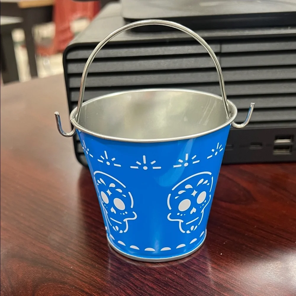 Colorful Skull Design Party Buckets Set
